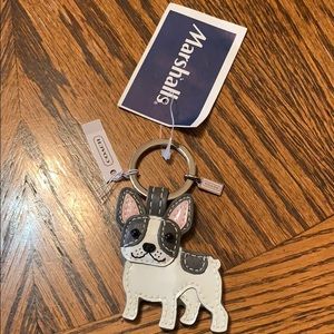 COACH Pug keychain